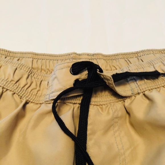 Iguana Sportswear Swim Trunks Tan XL EUC - Picture 2 of 5
